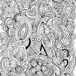 Great Adult Coloring Pages Patterns Home Pattern Printable Adults Colouring Book Books Drawing Ages Aesthetic