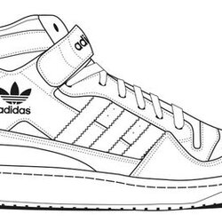 Legit Sneakers Coloring Sheets And On Adidas Superstar