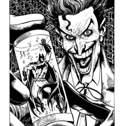 Terrific Joker Coloring Pages To Download And Print For Free Batman Holding Printable Tube Color Drawing Para