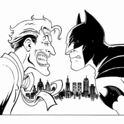 Swell Joker Coloring Pages Home Batman Vs Freeze Mr Printable Quinn Harley Colouring Beyond Colour Drawings