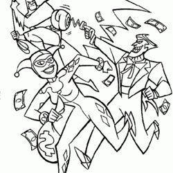 Worthy Joker Coloring Pages From Batman Home