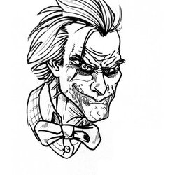 Marvelous Joker Coloring Pages Free Download On