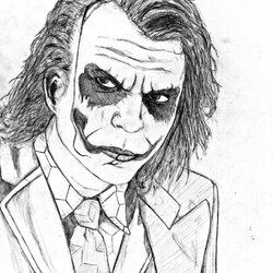 Perfect Free Joker Coloring Pages Download Heath Ledger Quinn Lego Superheroes