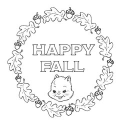 Perfect Fall Leaves Coloring Pages More The Graphics Fairy Happy Page Sm