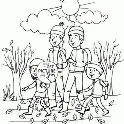 Exceptional Happy Fall Day Coloring Pages For Kids Seasons Autumn Free Crafts Sheets Printable Leaves Leaf