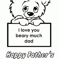 Terrific Happy Fathers Day Coloring Page Printable Home Toddlers