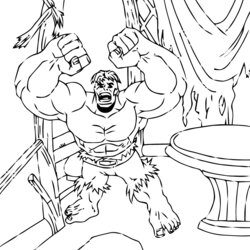 Free Hulk Drawing To Print And Color Kids Coloring Pages Printable Children Heroes For
