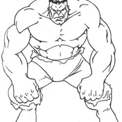 Great Free Printable Hulk Coloring Pages For Kids Superhero Cartoon Avengers