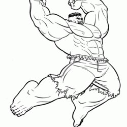Worthy Hulk Avengers Coloring Pages Home