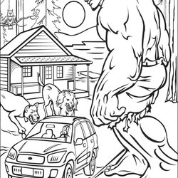 Fine Hulk The Avengers Coloring Pages Minister Page