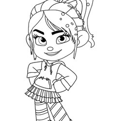 Great Wreck It Ralph Coloring Pages Best For Kids Free