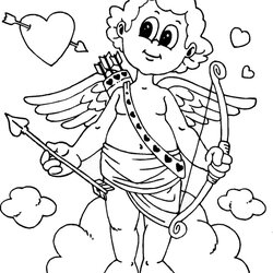 Valentine Day Coloring Pages Color Valentines Print