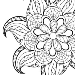 Very Good Best Free Printable Coloring Pages Ideas On Adult Sheets Print Mandala
