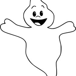 Sublime Ghost Coloring Pages Free Colouring Easy Little Cute