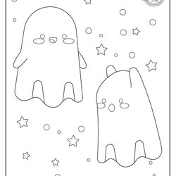 Supreme Cutest Friendly Ghost Coloring Pages For Kids Activities Blog