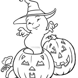 The Highest Quality Free Ghost Coloring Pages Printable Cute Halloween