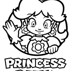 Superb Princess Daisy From Super Mario With Sample Free Bros