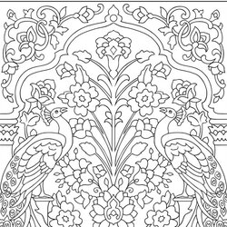 Sublime Hard Coloring Pages For Adults Best Kids Simple No Nu