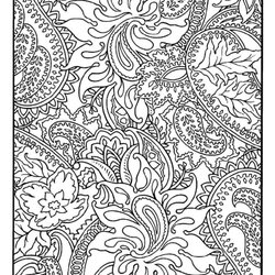 Superior Free Printable Hard Coloring Pages For Adults Educative Pattern