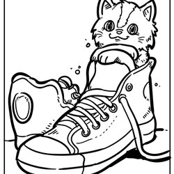 Capital Cute Cats Coloring Pages To Print Cat