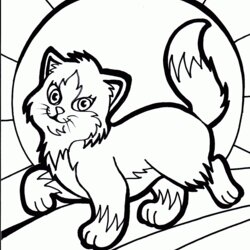 Cute Cat Coloring Pages To Download And Print For Free Kids Printable Walking Cats Colouring Soon Well Puppy