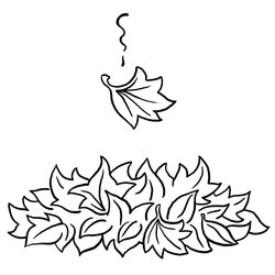 Sublime Free Printable Leaf Coloring Pages For Kids Leaves Fall Maple Pot Falling Pile Drawing Kindergarten