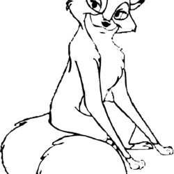 Wizard Foxes Coloring Pages Home Hound Insertion