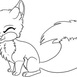 Marvelous Fox Coloring Pages At Free Printable Baby