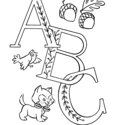 Brilliant Coloring Pages Home Alphabet Letters Sheets Activity Color Colouring Sheet Print Kindergarten