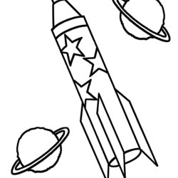 Cool Coloring Pages Home Color Kids Printable Rocket Planets Print Ages Develop Recognition Creativity Skills