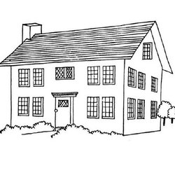 Superlative Free Printable House Coloring Pages For Kids Color Houses Big Sheets Colouring Buildings