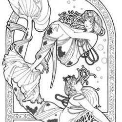 Spiffing Free Printable Mythical Coloring Pages For Adults Google Search Adult Colouring Books