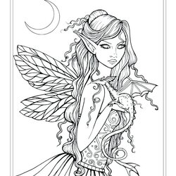 Preeminent Mythical Creatures Coloring Pages At Free Printable Adults Print Color
