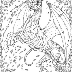 Champion Printable Mythical Creatures Coloring Pages Free