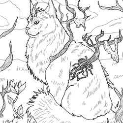 Perfect Mythical Creatures Coloring Pages To Print