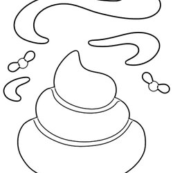Poop Coloring Pages Home Popular