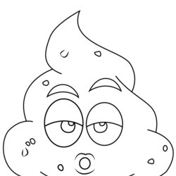 Swell Poop Coloring Pages For Kids