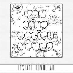 Poop Coloring Book Pages For Kids And Adult Things To Color