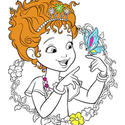Fancy Nancy Party Coloring Pages Page