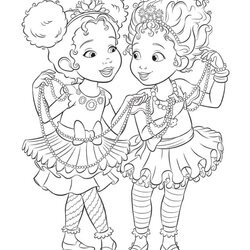 Wizard Fancy Nancy Coloring Pages Best For Girls Wonder Day