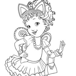 Exceptional Fancy Nancy Coloring Pages Fan Art By Fashionable