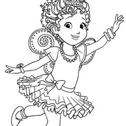 Nice Fancy Nancy Coloring Page Free Printable Pages For Kids