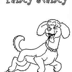 Fancy Nancy Coloring Pages Best For Girls Wonder Day