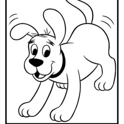 Legit Coloring Pages Print Clifford Cartoons Free Printable Dog Red Big Colouring Color Cartoon Kids Popular