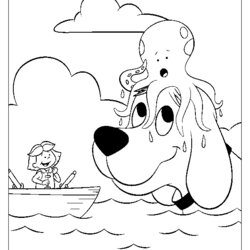 Clifford Coloring Pages To Download And Print For Free Cartoons Kids Popular
