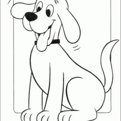 Great Clifford Coloring Pages To Print Home Big Comments