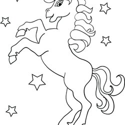 Matchless Free Printable Unicorn Coloring Pages At Color