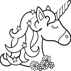 Coloring Pages Unicorn Kids Scary Sheets Latest