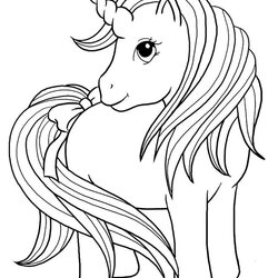 Marvelous Top Free Printable Unicorn Coloring Pages Online