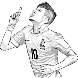 Superior Coloring Pages At Free Printable Brazil Soccer